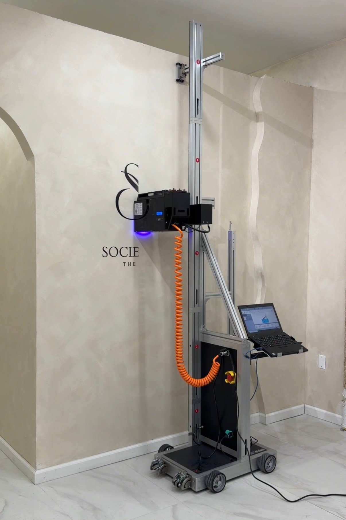 Precision logo printing